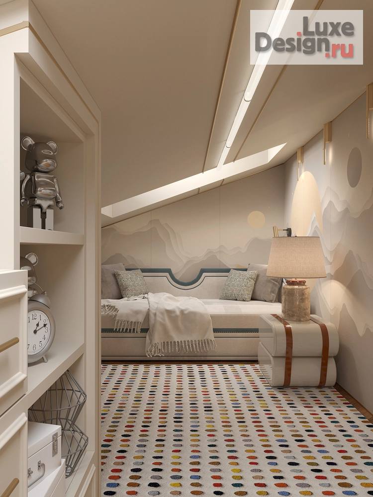 Дизайн интерьера четырехкомнатной квартиры "Двухуровневая квартира в историческом доме" (фото 20)