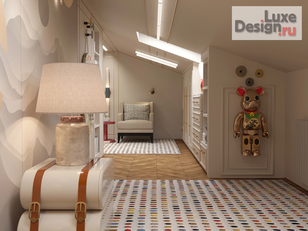 Дизайн интерьера четырехкомнатной квартиры "Двухуровневая квартира в историческом доме" (фото 21)