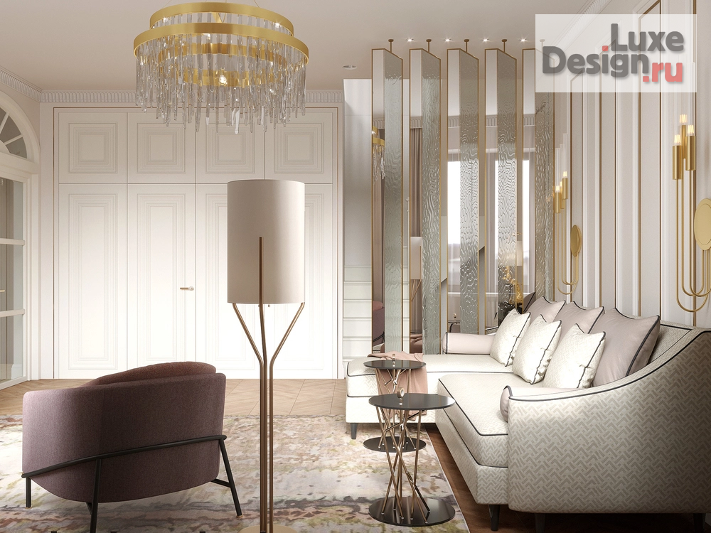 Дизайн интерьера четырехкомнатной квартиры "Двухуровневая квартира в историческом доме" (фото 6)