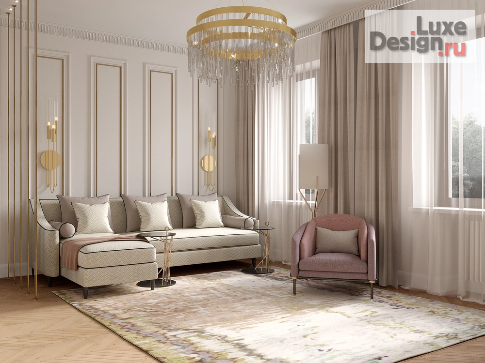 Дизайн интерьера четырехкомнатной квартиры "Двухуровневая квартира в историческом доме" (фото 8)