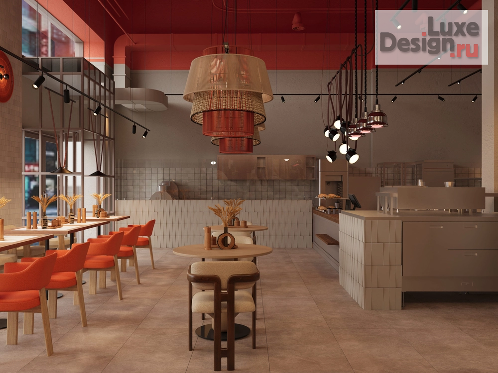 Дизайн интерьера кафе "Пекарня Ухват" (фото 10)