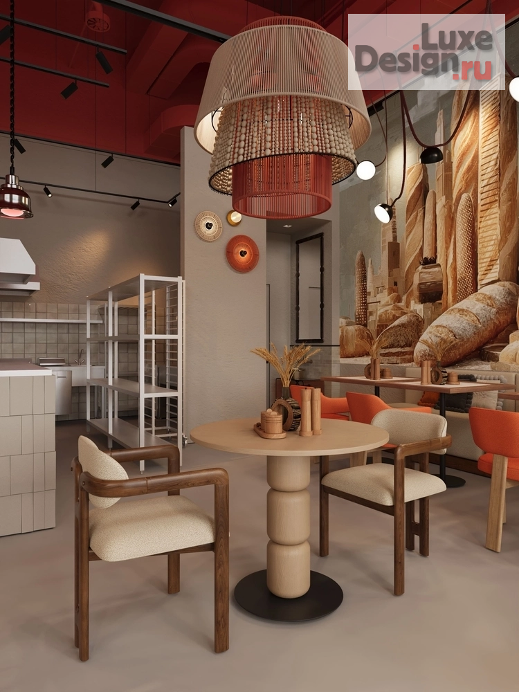 Дизайн интерьера кафе "Пекарня Ухват" (фото 11)