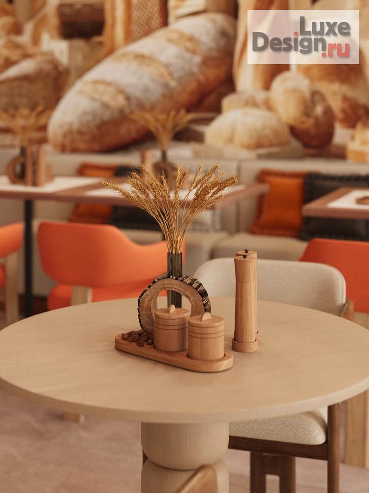 Дизайн интерьера кафе "Пекарня Ухват" (фото 13)