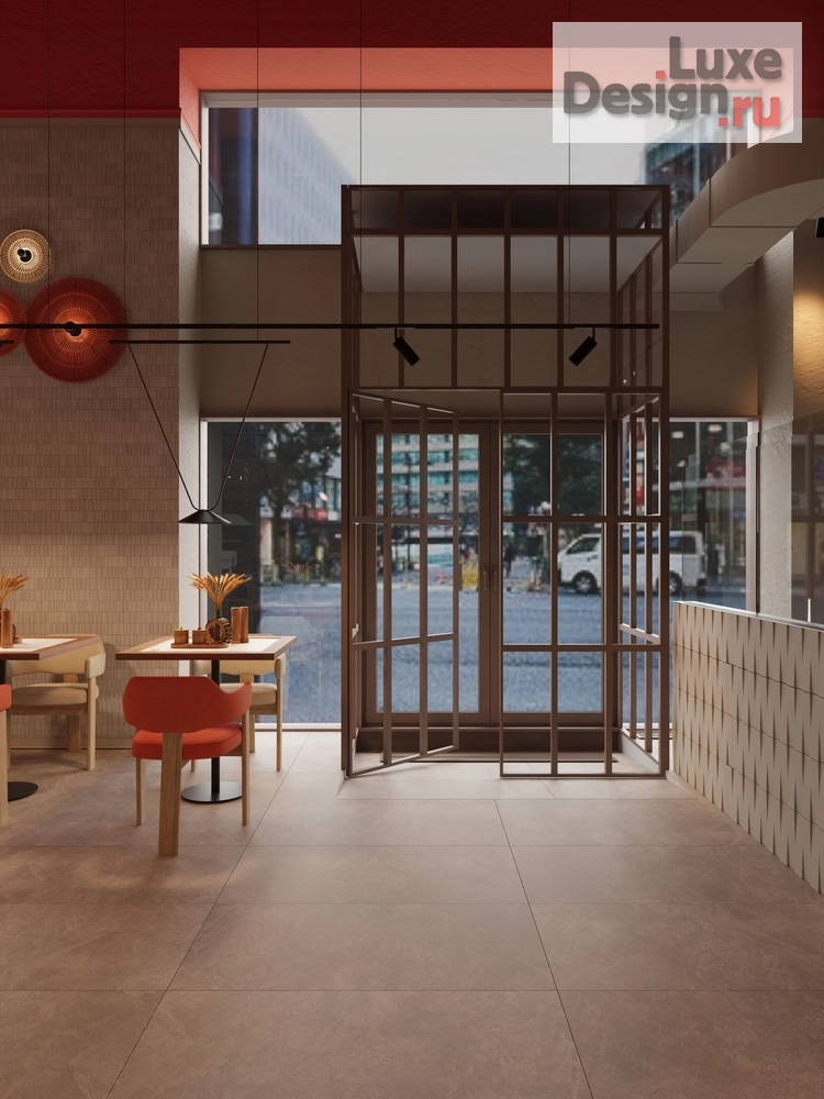 Дизайн интерьера кафе "Пекарня Ухват" (фото 2)