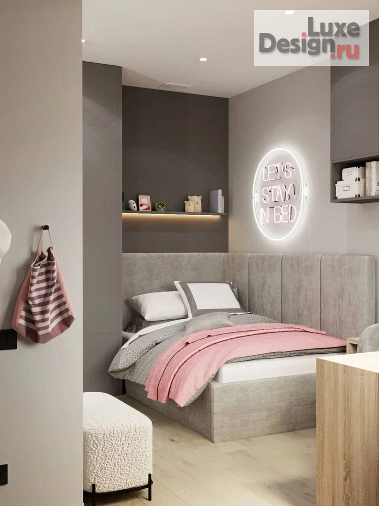 Дизайн интерьера квартиры "Спальня для девочки" (фото 1)