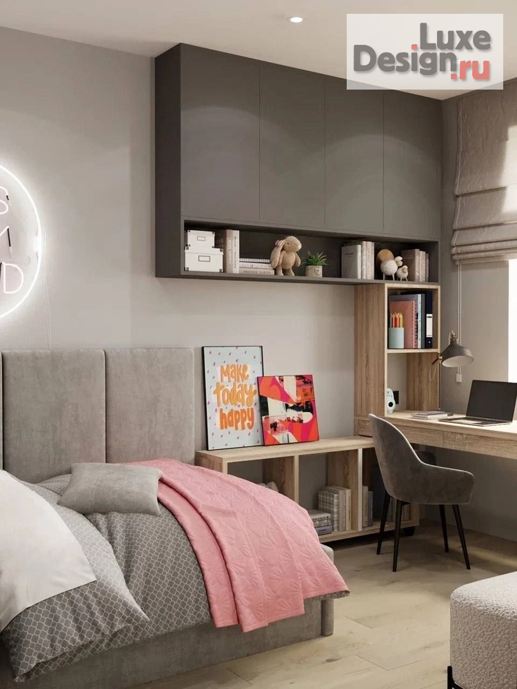 Дизайн интерьера квартиры "Спальня для девочки" (фото 3)