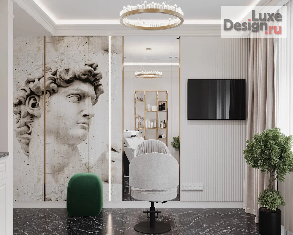 Дизайн интерьера салона красоты "Косметологическая клиника" (фото 1)