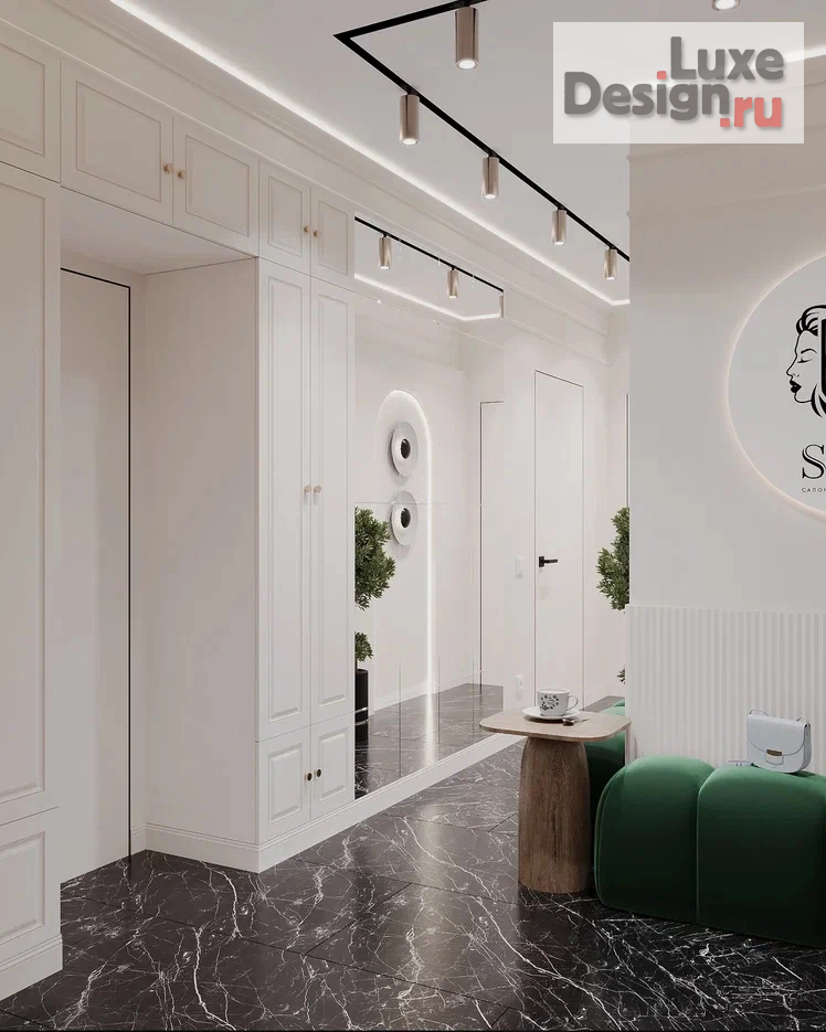 Дизайн интерьера салона красоты "Косметологическая клиника" (фото 3)