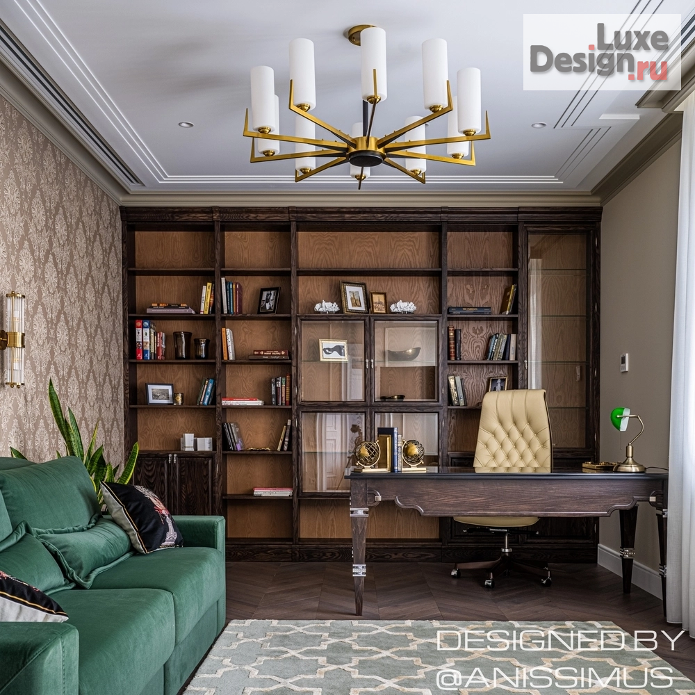 Дизайн интерьера частного дома "Дизайн интерьера и декорирование интерьера в большом частном доме" (фото 5)