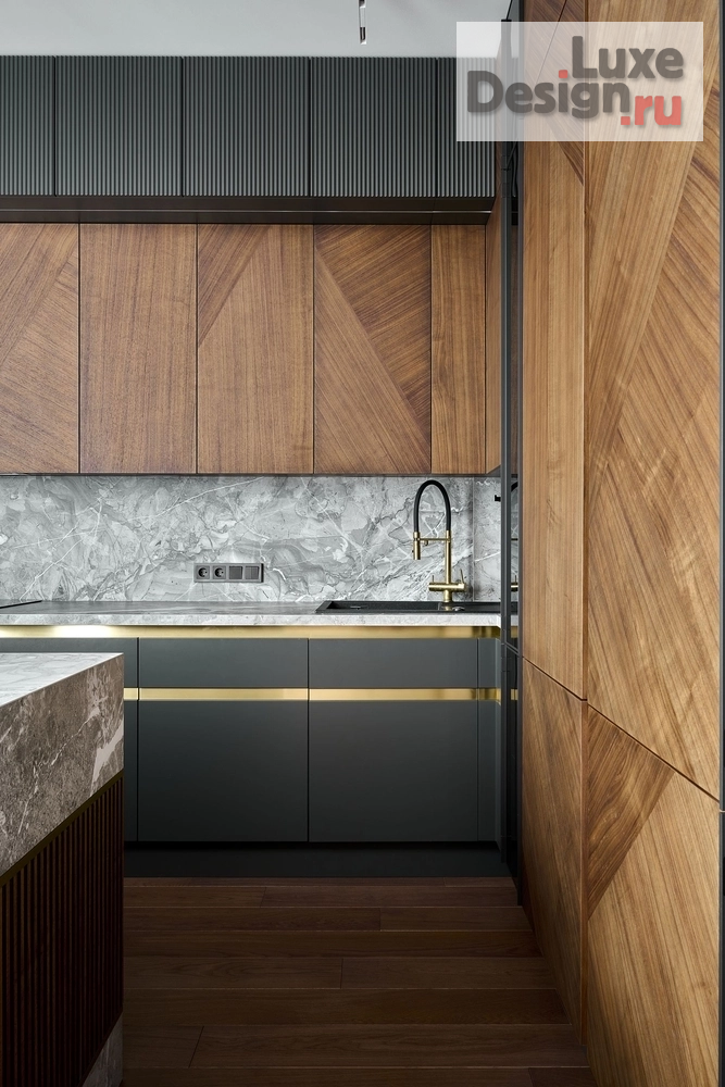 Дизайн интерьера кухни "Кухня-столовая в пент-хаусе" (фото 3)