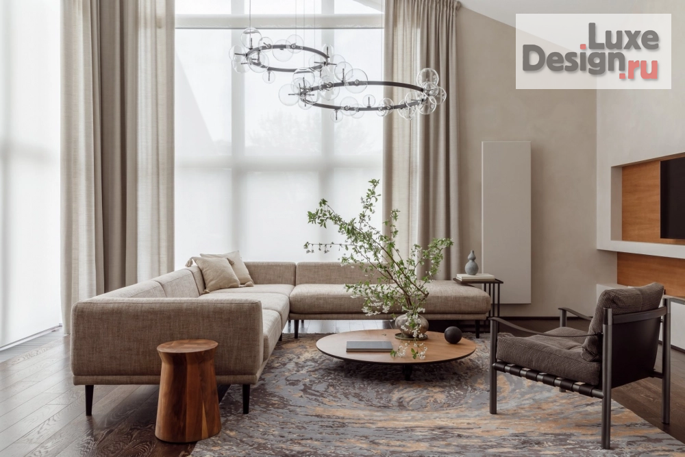 Дизайн интерьера загородного дома "Гостевой дом" (фото 1)