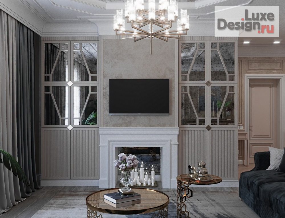 Дизайн интерьера трехкомнатной квартиры "Дизайн-проект квартиры" (фото 2)