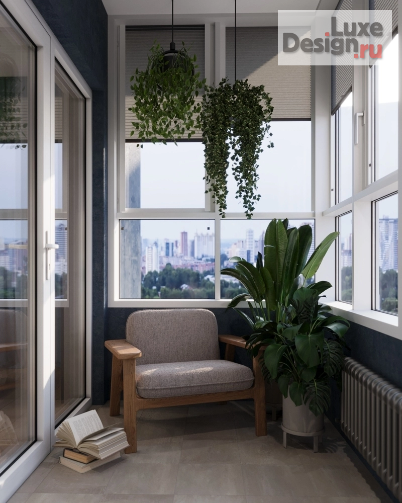 Дизайн интерьера однокомнатной квартиры "ЖК Босфор квартира у моря" (фото 1)