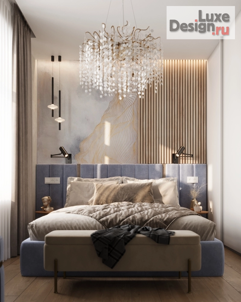 Дизайн интерьера однокомнатной квартиры "ЖК Босфор квартира у моря" (фото 15)