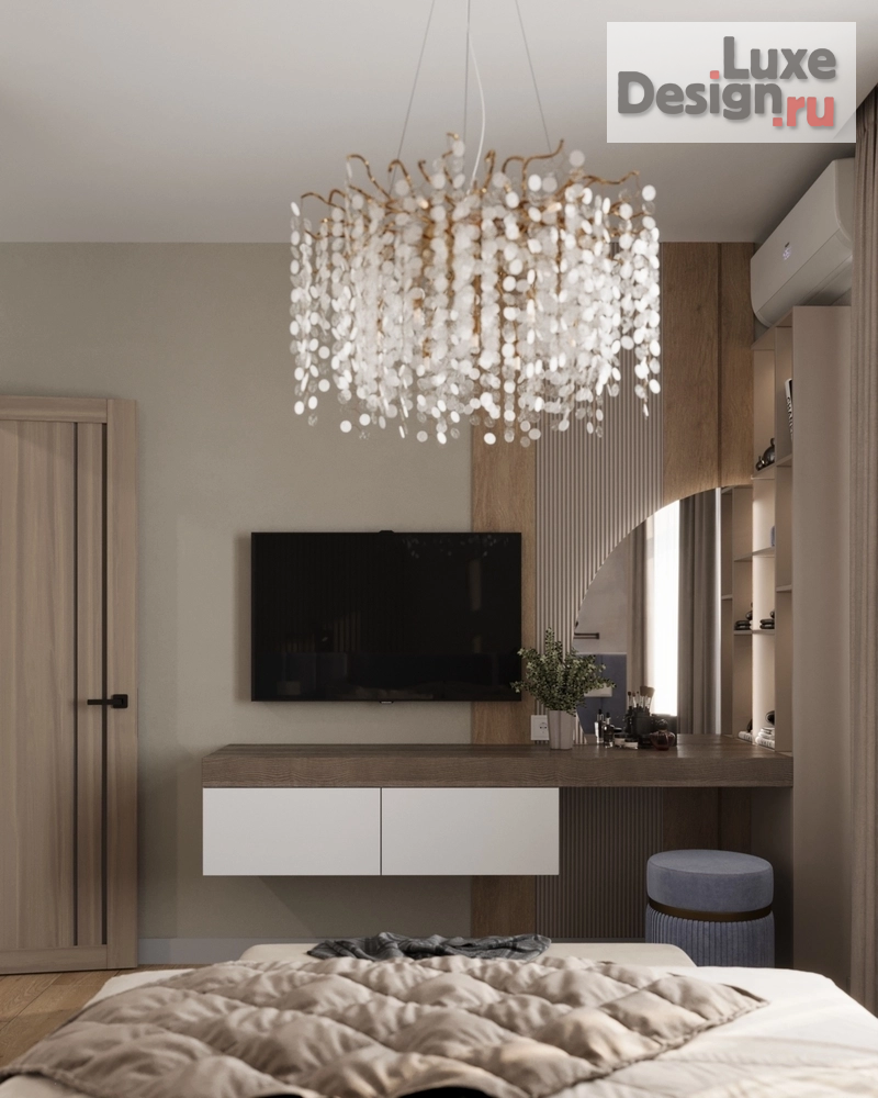 Дизайн интерьера однокомнатной квартиры "ЖК Босфор квартира у моря" (фото 16)