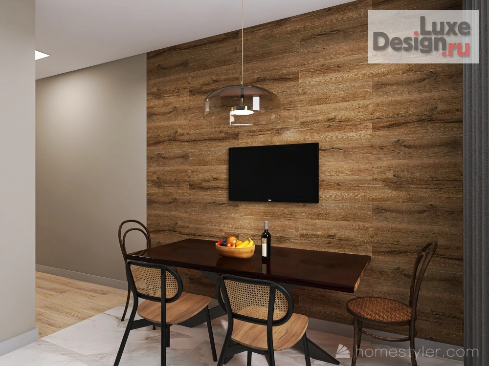 Дизайн интерьера трехкомнатной квартиры "Проект трехкомнатной квартиры для холостяка" (фото 10)