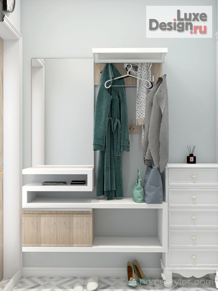 Дизайн интерьера однокомнатной квартиры "Проект 1-комнатная квартира " (фото 9)