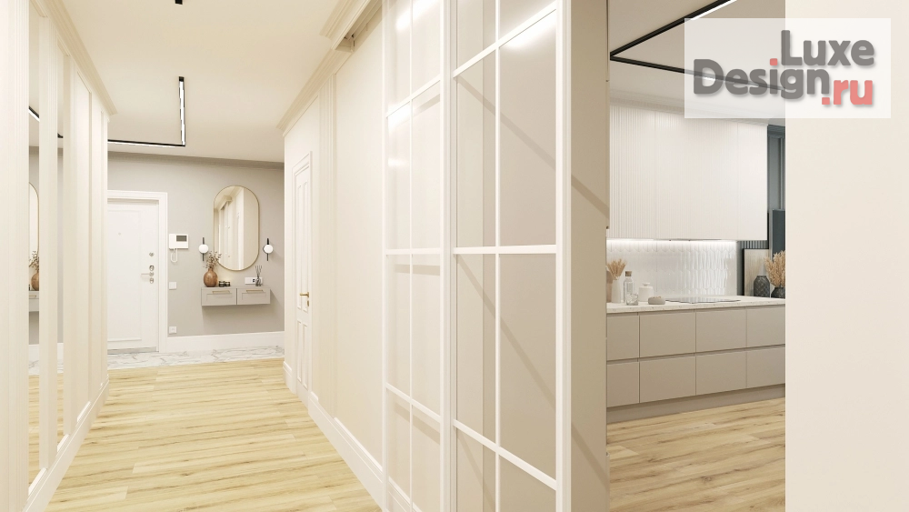 Дизайн интерьера трехкомнатной квартиры "ЖК "Седьмой континент" (фото 17)