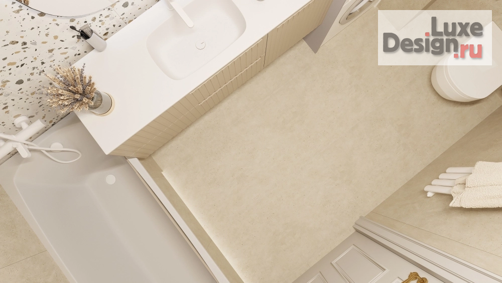 Дизайн интерьера трехкомнатной квартиры "ЖК "Седьмой континент" (фото 3)