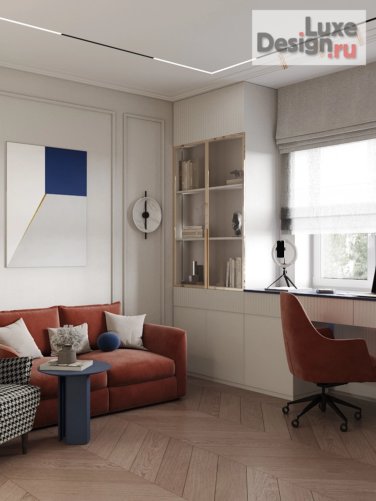 Дизайн интерьера частного дома "Дом с элементами New Classic 1 этаж" (фото 13)