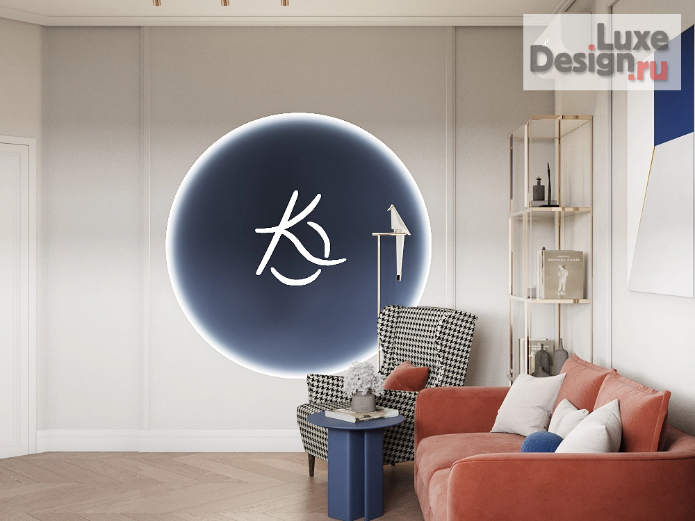 Дизайн интерьера частного дома "Дом с элементами New Classic 1 этаж" (фото 14)