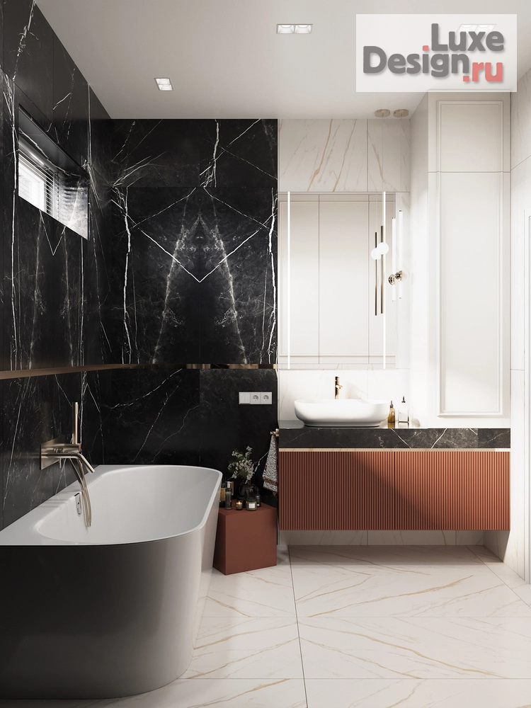 Дизайн интерьера частного дома "Дом с элементами New Classic. 2 этаж . Мастер зона" (фото 20)