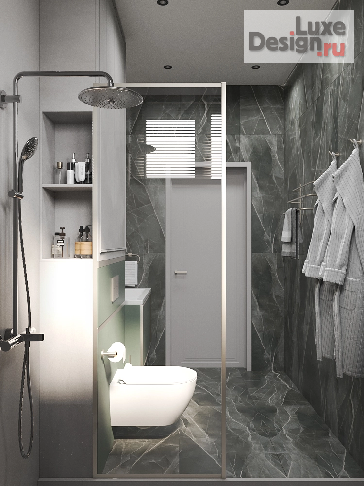 Дизайн интерьера частного дома "Дом с элементами New Classic 1 этаж" (фото 21)