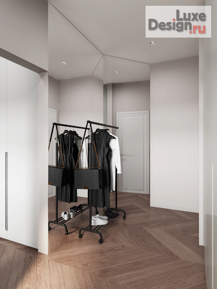 Дизайн интерьера частного дома "Дом с элементами New Classic. 2 этаж . Мастер зона" (фото 13)