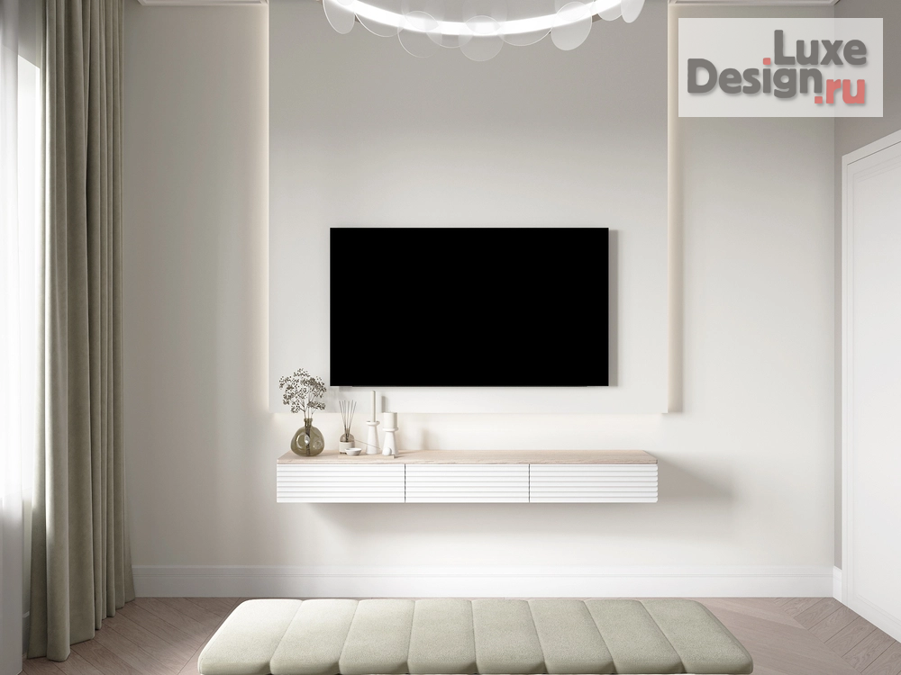 Дизайн интерьера частного дома "Дом с элементами New Classic. 2 этаж . Мастер зона" (фото 9)