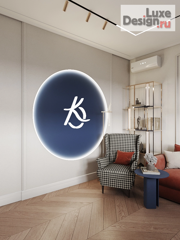 Дизайн интерьера частного дома "Дом с элементами New Classic 1 этаж" (фото 18)