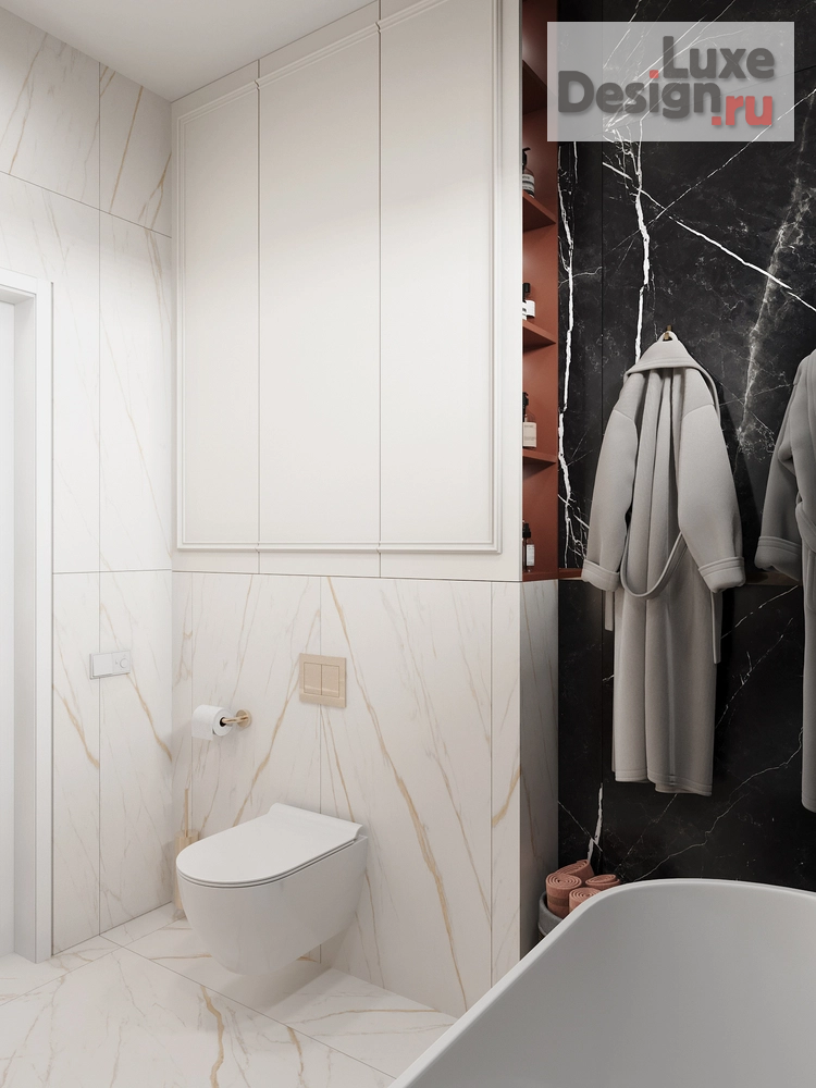 Дизайн интерьера частного дома "Дом с элементами New Classic. 2 этаж . Мастер зона" (фото 24)