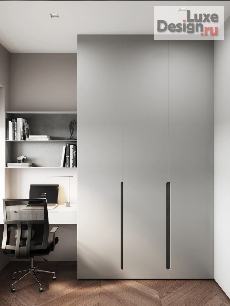 Дизайн интерьера частного дома "Дом с элементами New Classic. 2 этаж . Мастер зона" (фото 17)