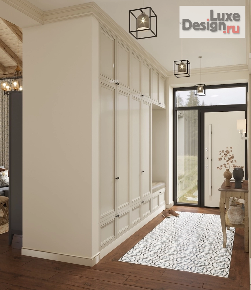 Дизайн интерьера коттеджа "Городское шале" (фото 9)