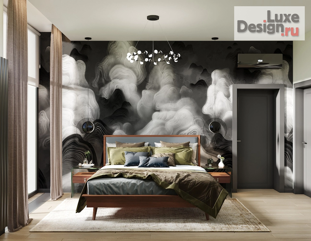 Дизайн интерьера коттеджа "Осеннее солнце" (фото 2)