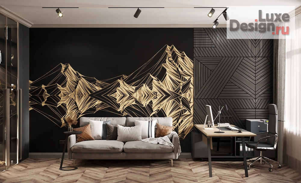 Дизайн интерьера коттеджа "Элегантный шик " (фото 28)