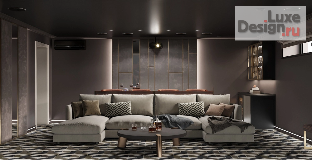 Дизайн интерьера коттеджа "Элегантный шик " (фото 52)