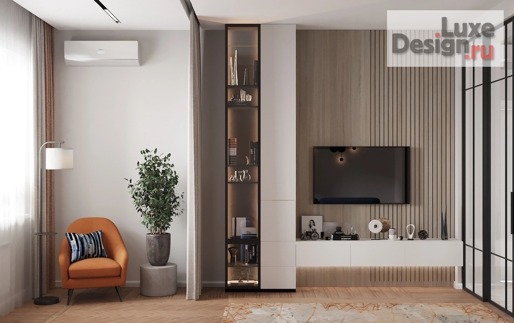 Дизайн интерьера трехкомнатной квартиры "Ода весне" (фото 3)