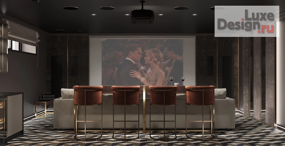 Дизайн интерьера коттеджа "Элегантный шик " (фото 53)