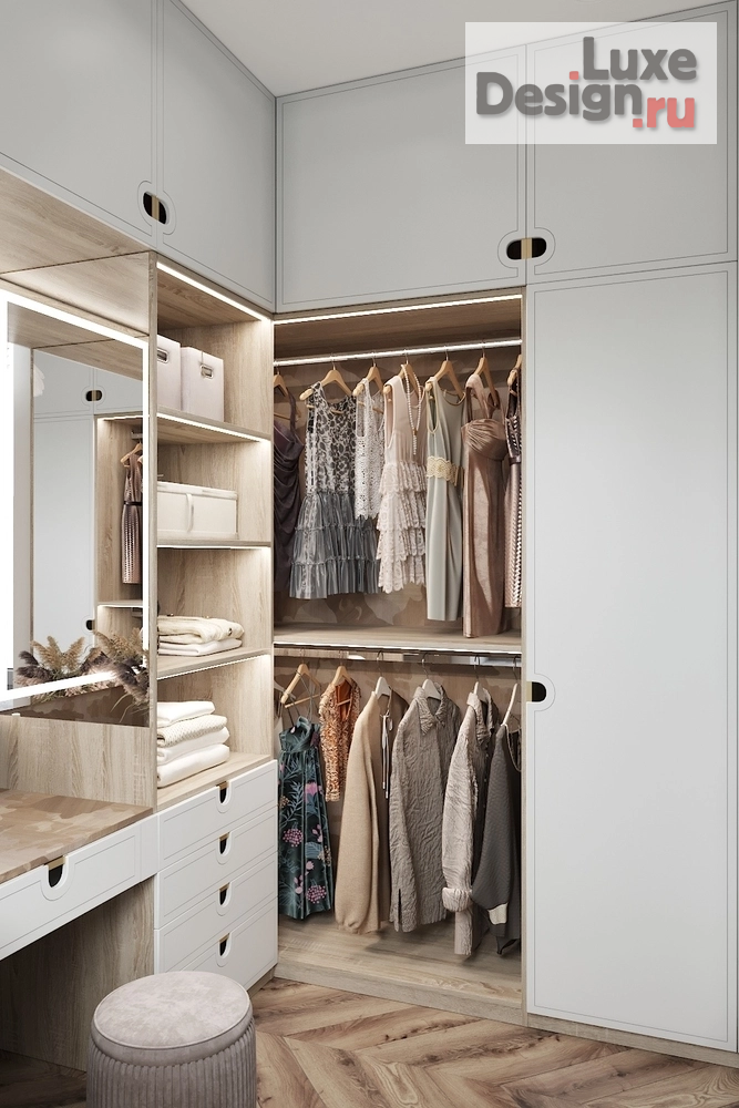 Дизайн интерьера коттеджа "Элегантный шик " (фото 45)