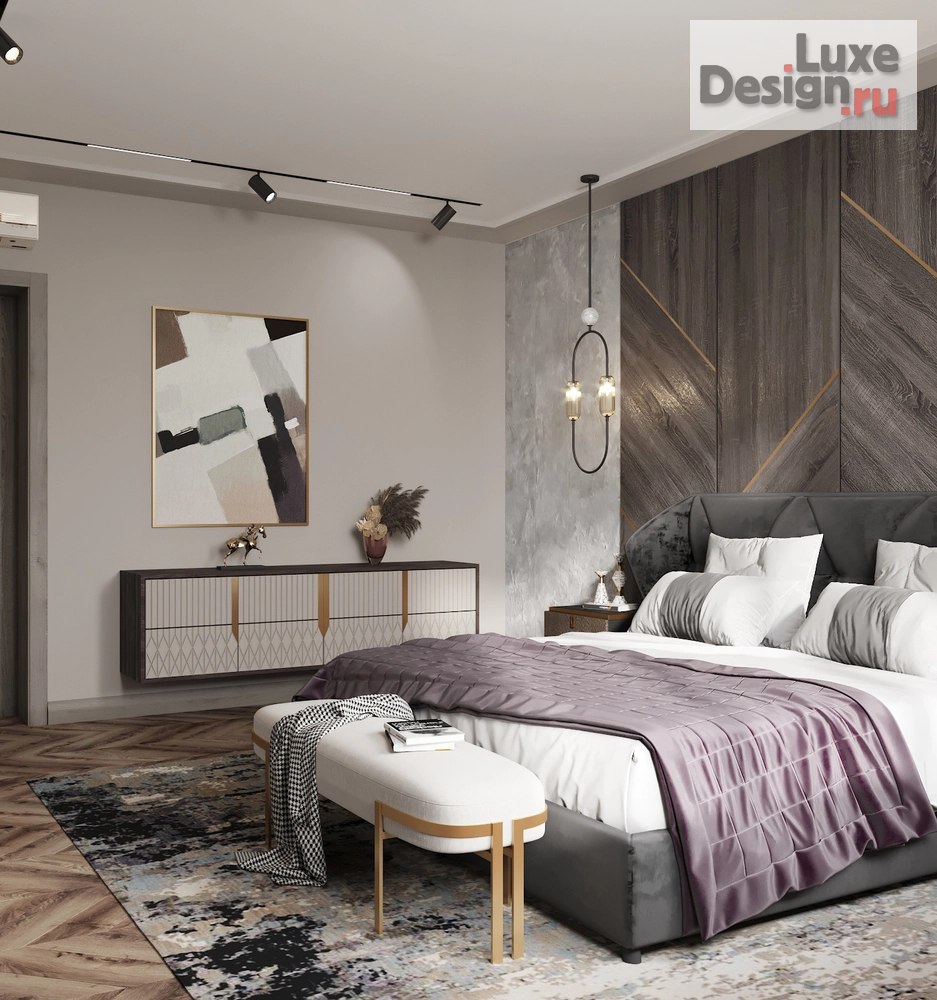 Дизайн интерьера коттеджа "Элегантный шик " (фото 32)