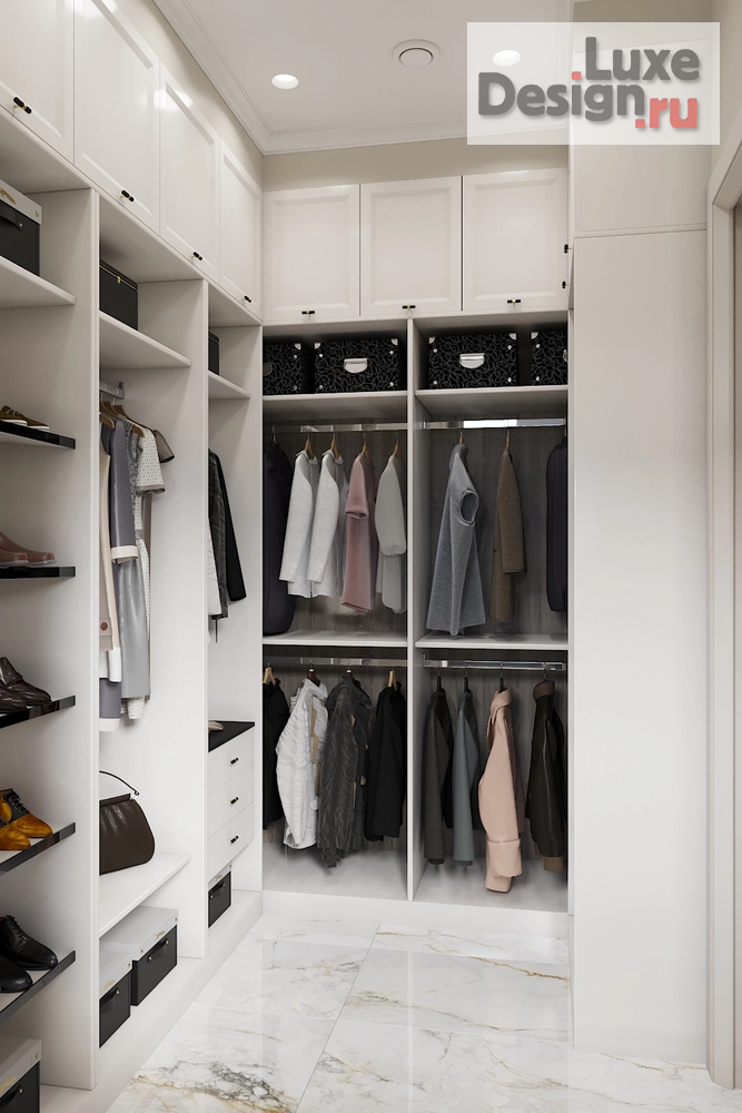 Дизайн интерьера коттеджа "Элегантный шик " (фото 27)