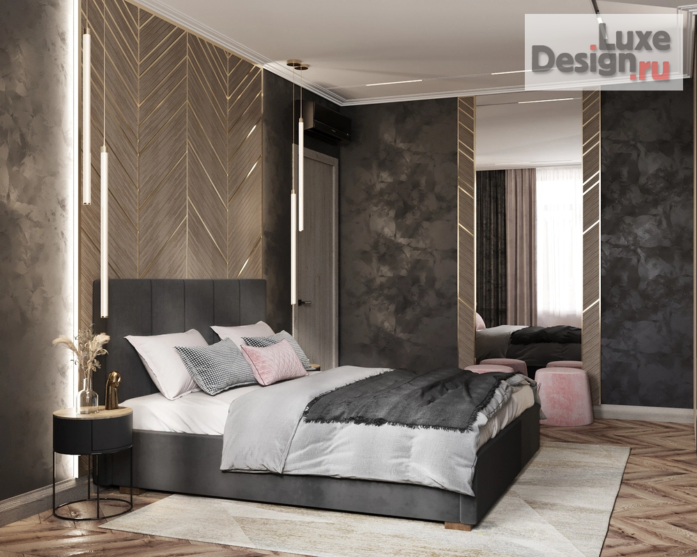 Дизайн интерьера коттеджа "Элегантный шик " (фото 39)