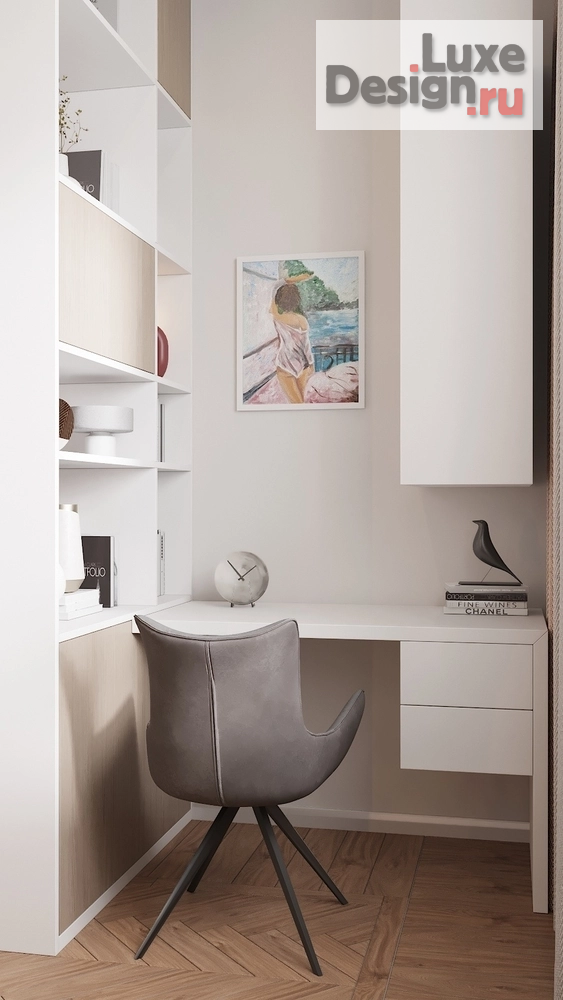 Дизайн интерьера трехкомнатной квартиры "Ода весне" (фото 4)