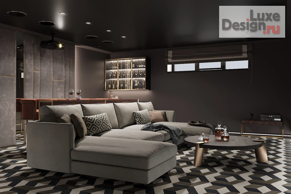 Дизайн интерьера коттеджа "Элегантный шик " (фото 54)