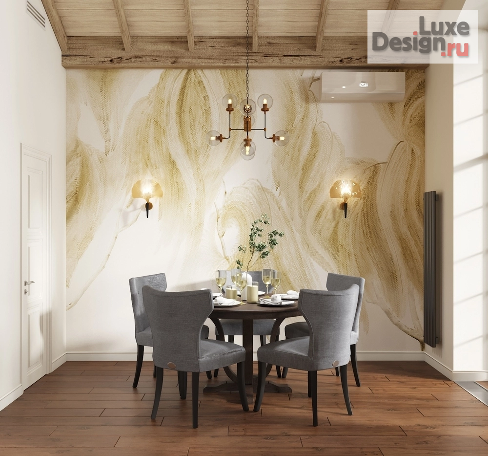 Дизайн интерьера коттеджа "Городское шале" (фото 4)