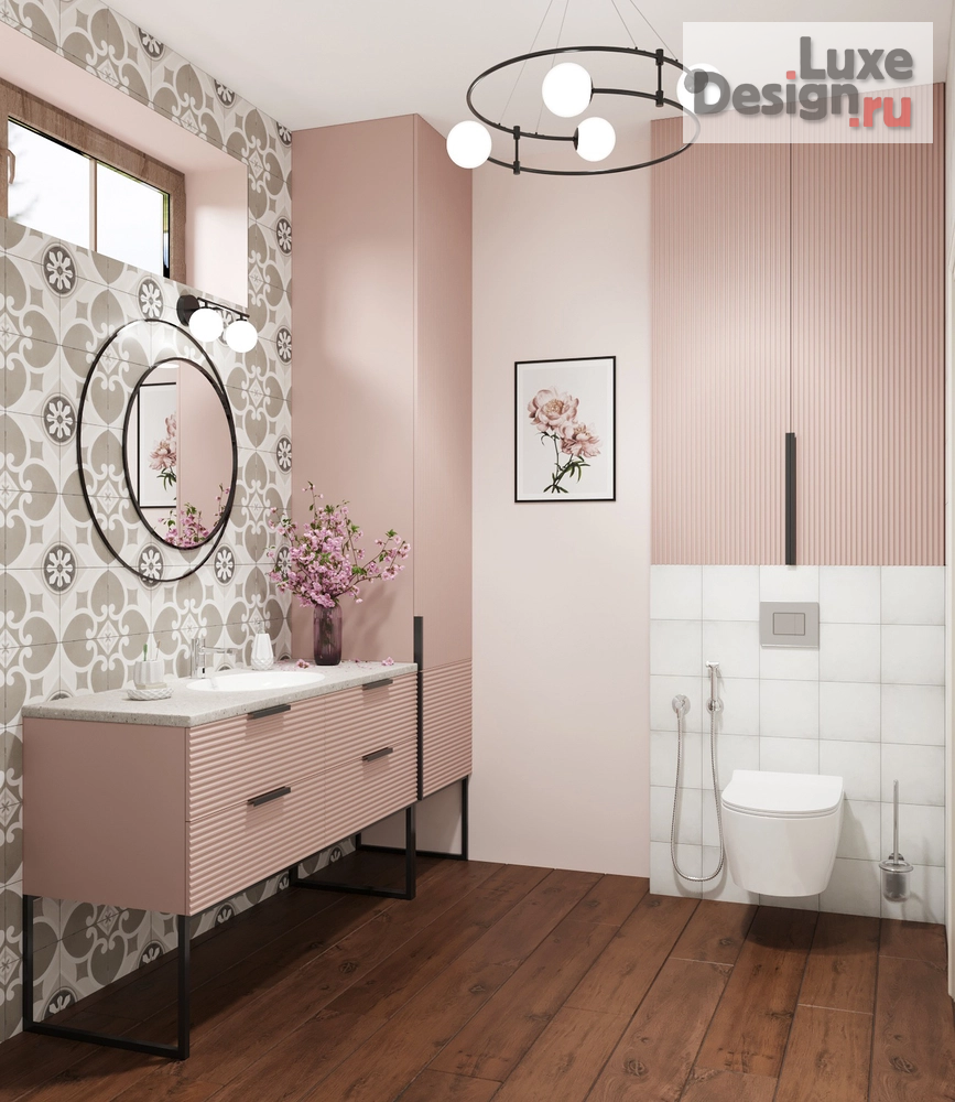 Дизайн интерьера коттеджа "Городское шале" (фото 19)