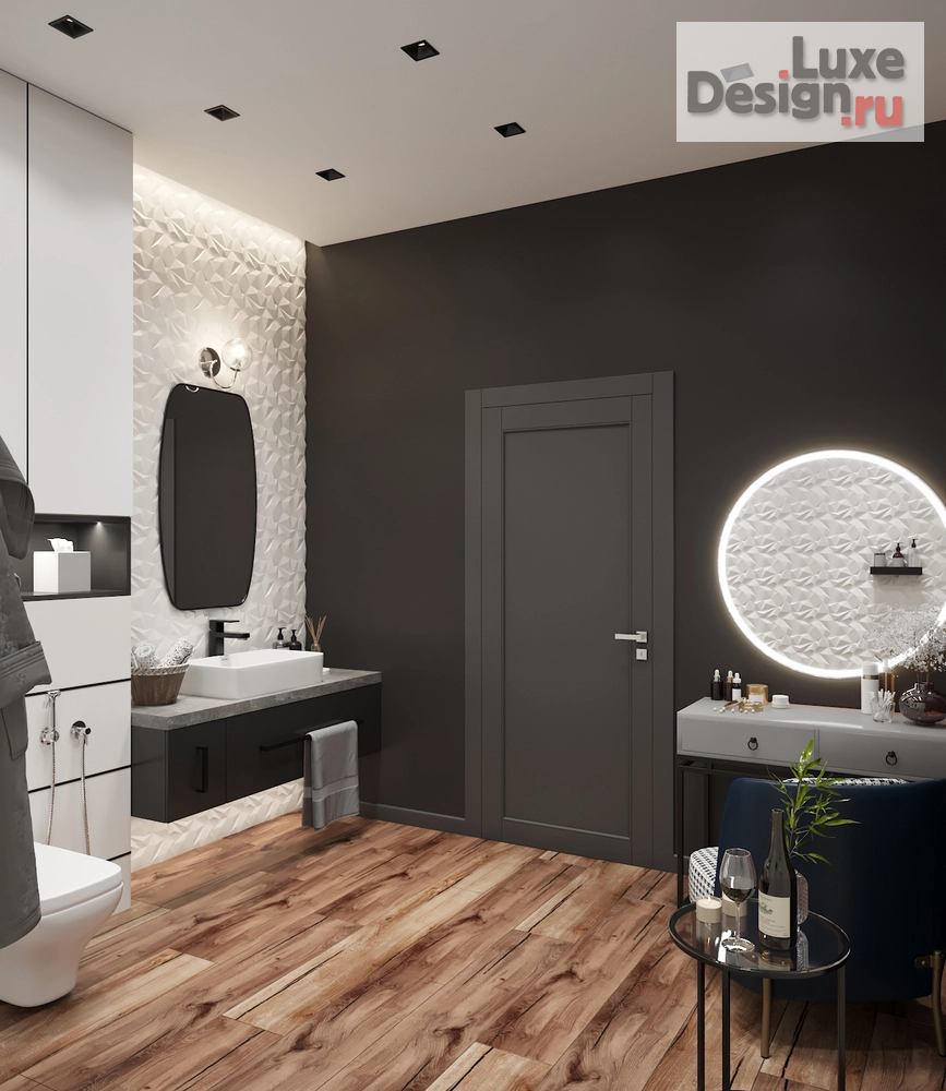 Дизайн интерьера коттеджа "Осеннее солнце" (фото 17)