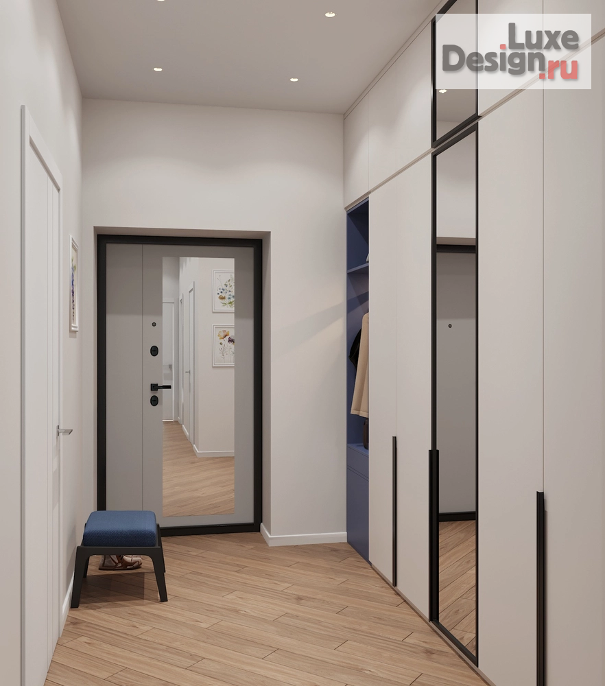 Дизайн интерьера трехкомнатной квартиры "Ода весне" (фото 9)