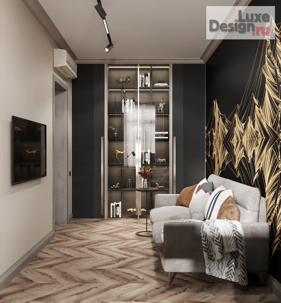 Дизайн интерьера коттеджа "Элегантный шик " (фото 30)