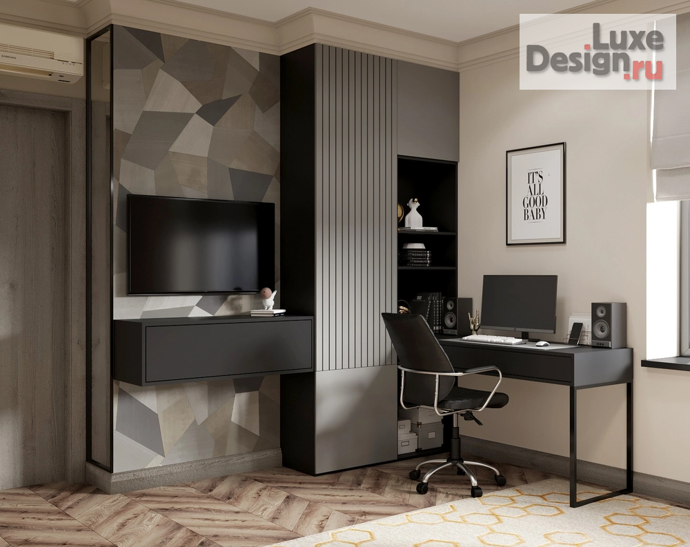 Дизайн интерьера коттеджа "Элегантный шик " (фото 42)